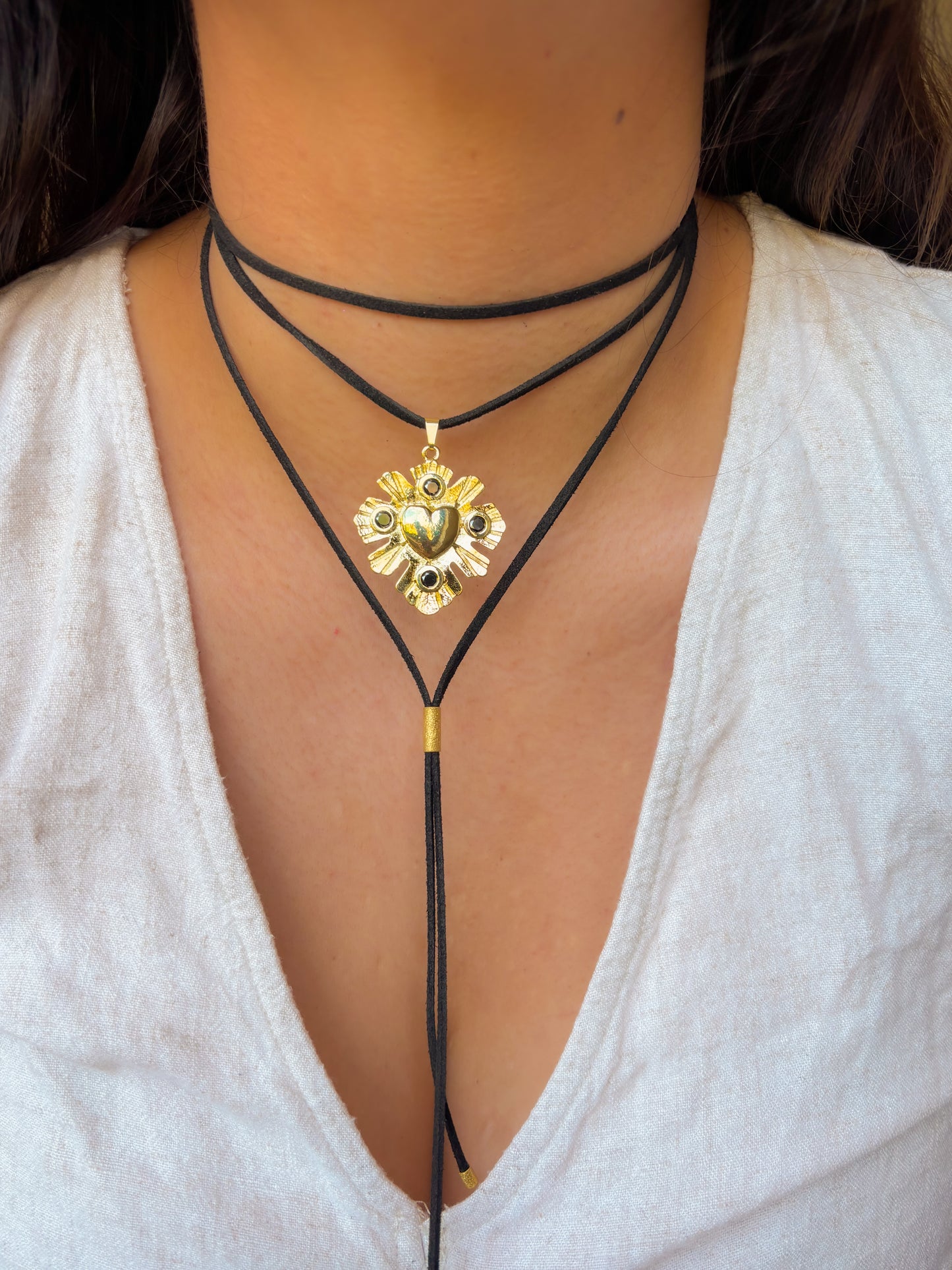 Collar Corazon detente