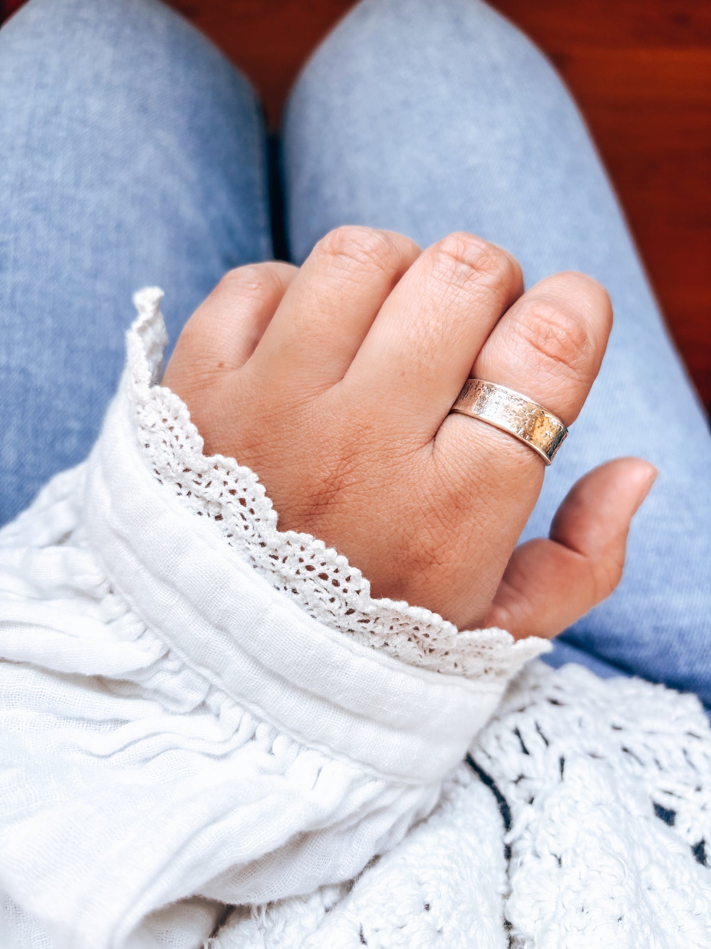 Anillo Martillado