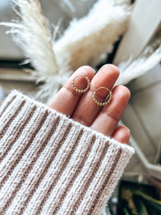 Mini Argollas Gold